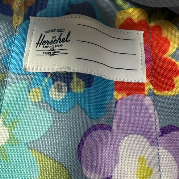 Herschel Supply Company Heritage Little Herschel Backpack Floral Flowers NWT - Picture 5 of 8